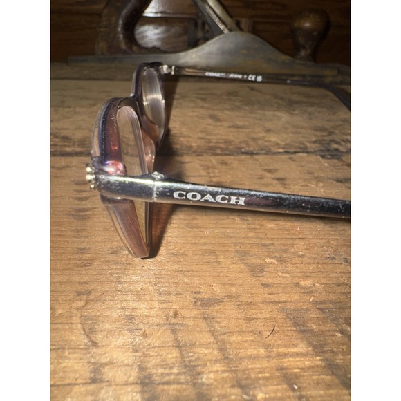 Coach‎ HC6142 Glasses Womens Violet Glitter Gradient 51mm Eyeglasses Frames 5554
